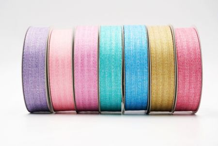 Light Colored Striped Ribbon